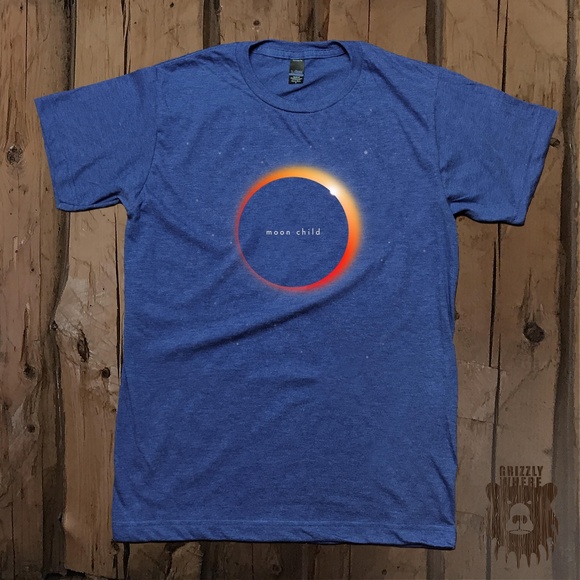 Grizzly Where Other - Moon Child Galaxy Graphic Tee by Grizzly Where